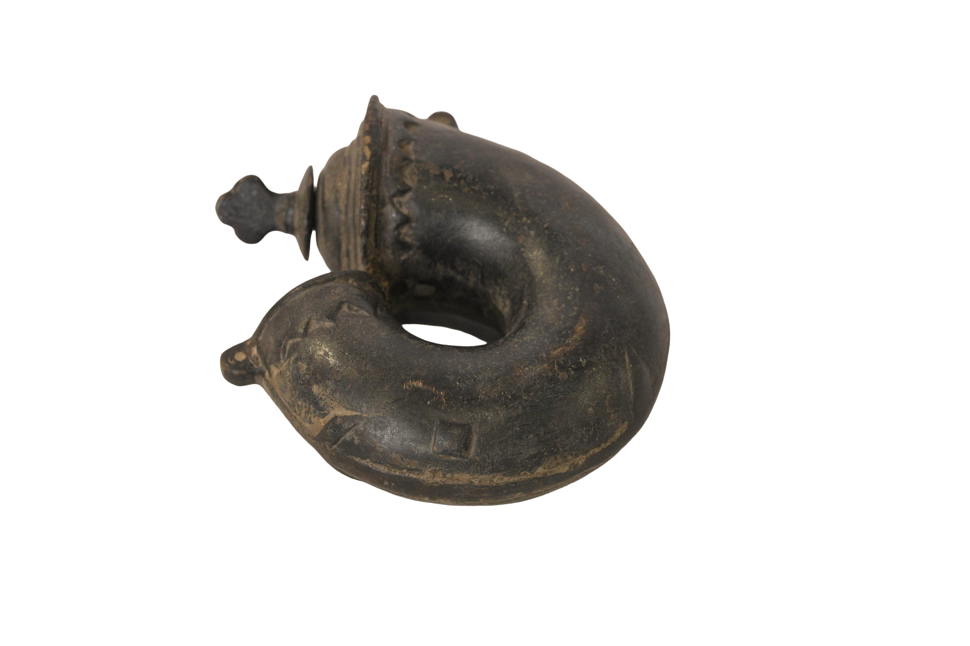 Antique Ritual Horn Artifact