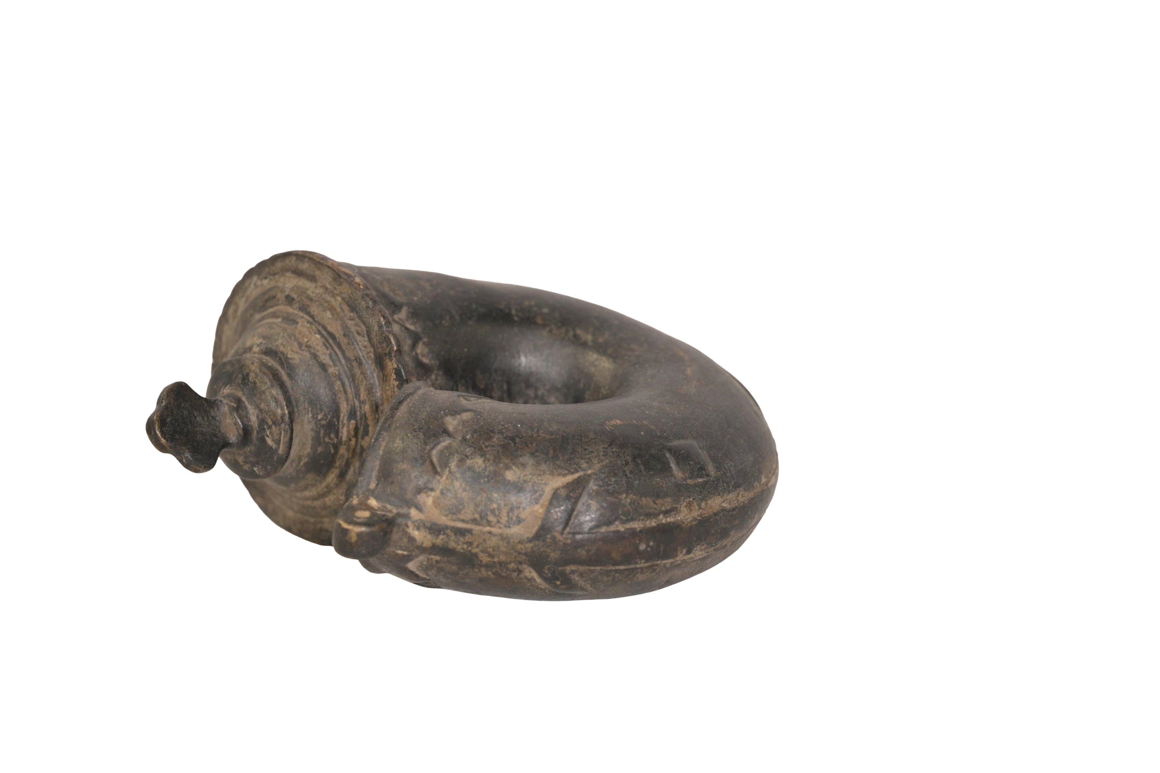 Antique Ritual Horn Artifact