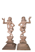 Celestial Dancer Sculpture Duo