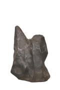 Abstract Black Stone Sculpture