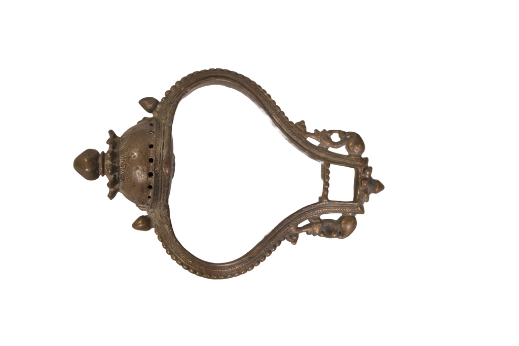 Antique Brass Prabhavali Temple Halo Frame