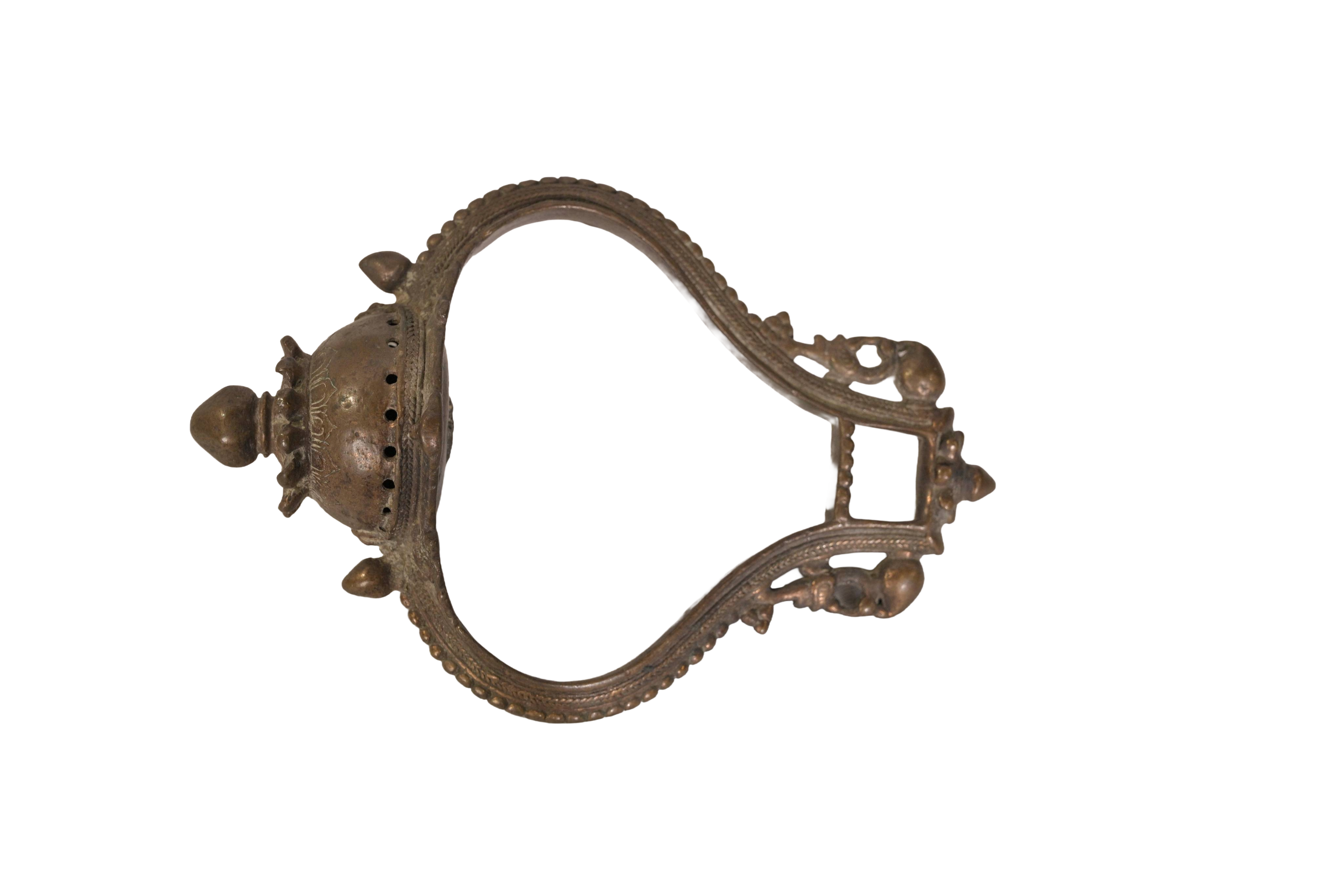 Antique Brass Prabhavali Temple Halo Frame