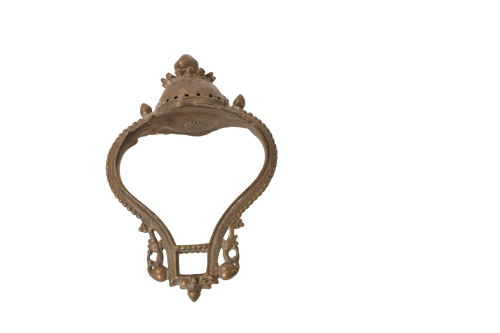 Antique Brass Prabhavali Temple Halo Frame