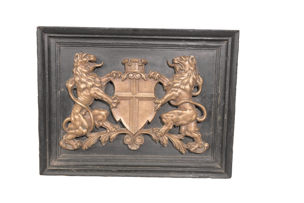Colonial Lion Crest Wall Art