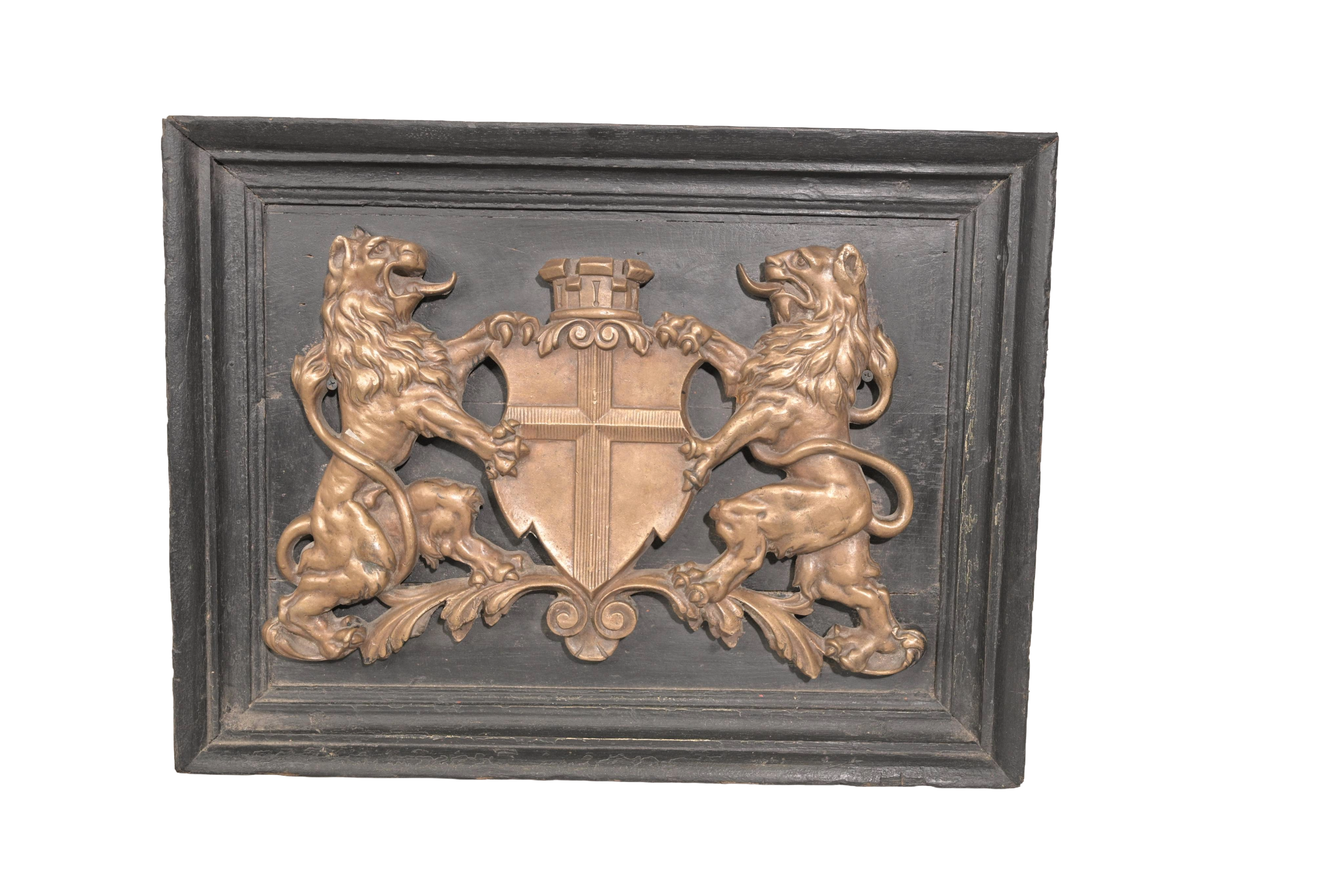 Colonial Lion Crest Wall Art