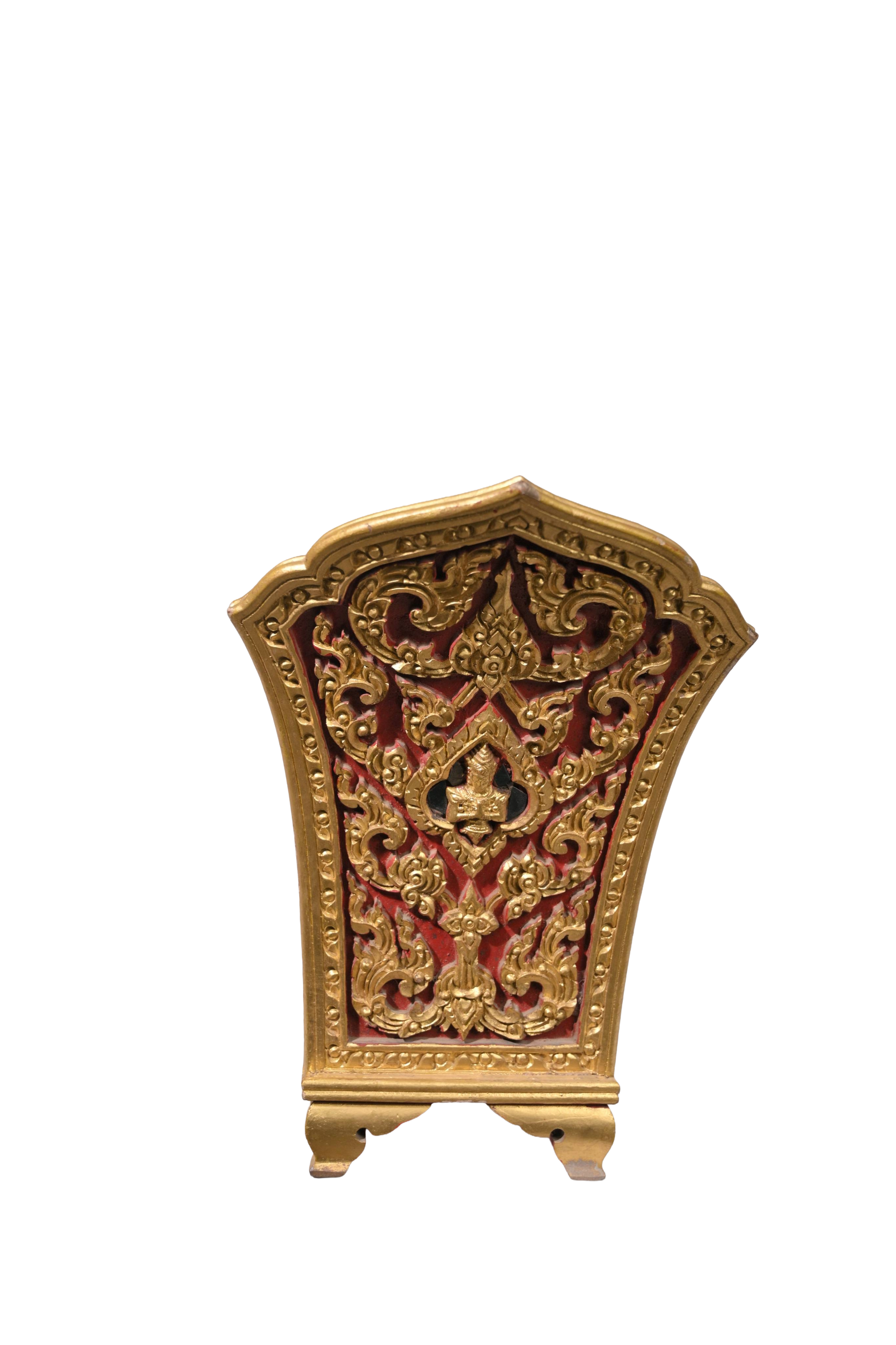 Royal Carved Ceremonial Offering Tray