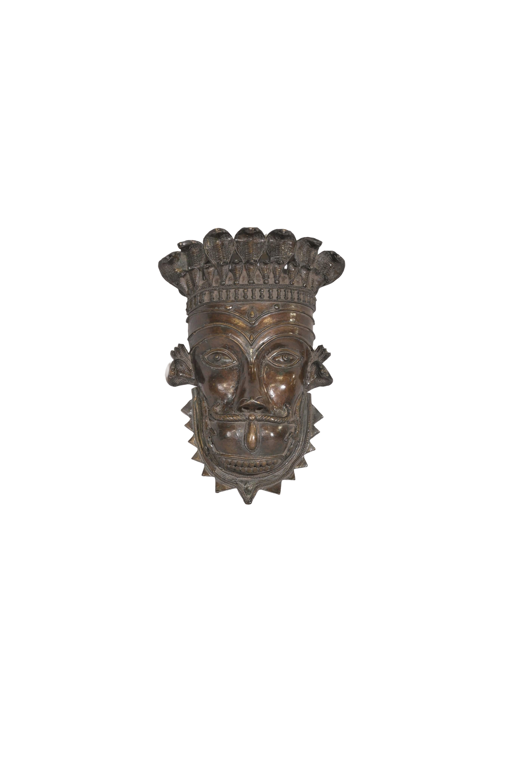 Wrathful Bhairava Sacred Wall Relief