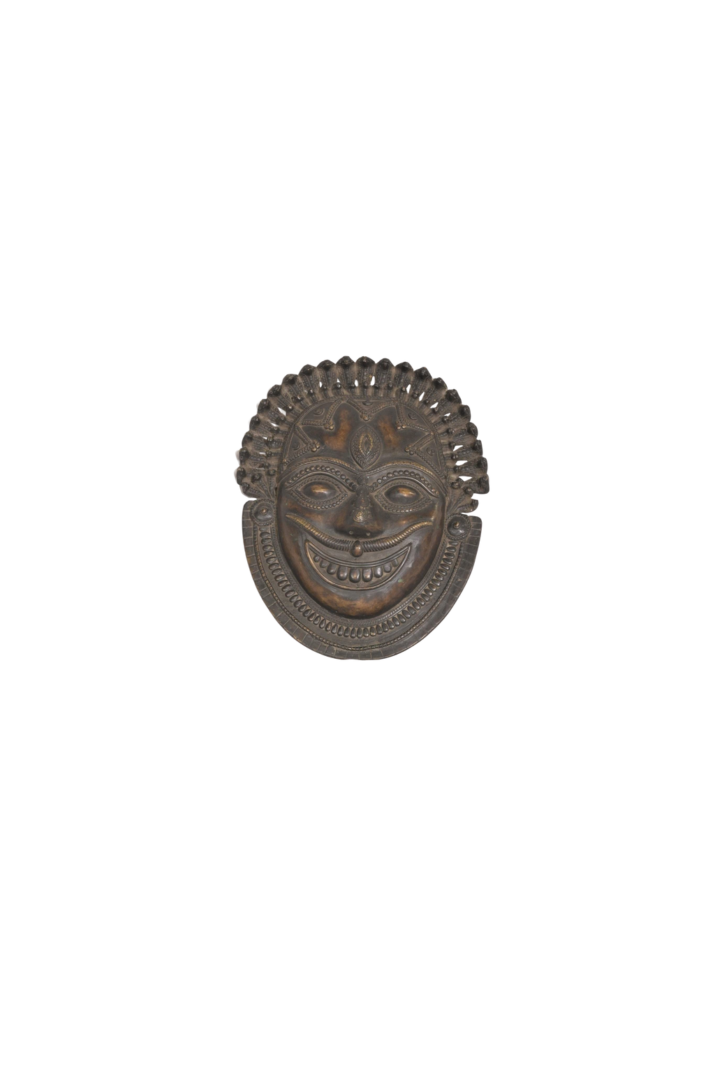 Kala Bhairava Bhuta Bronze Ritual Mask