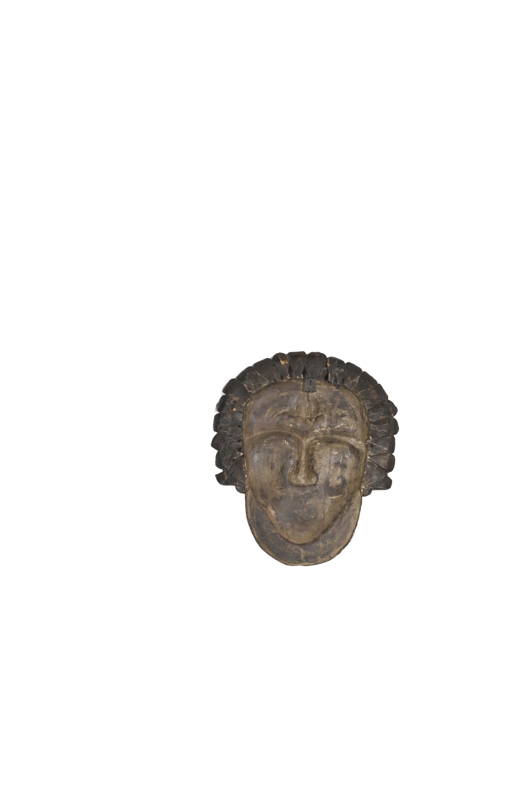 Large Bhuta Tribal Brass Mask