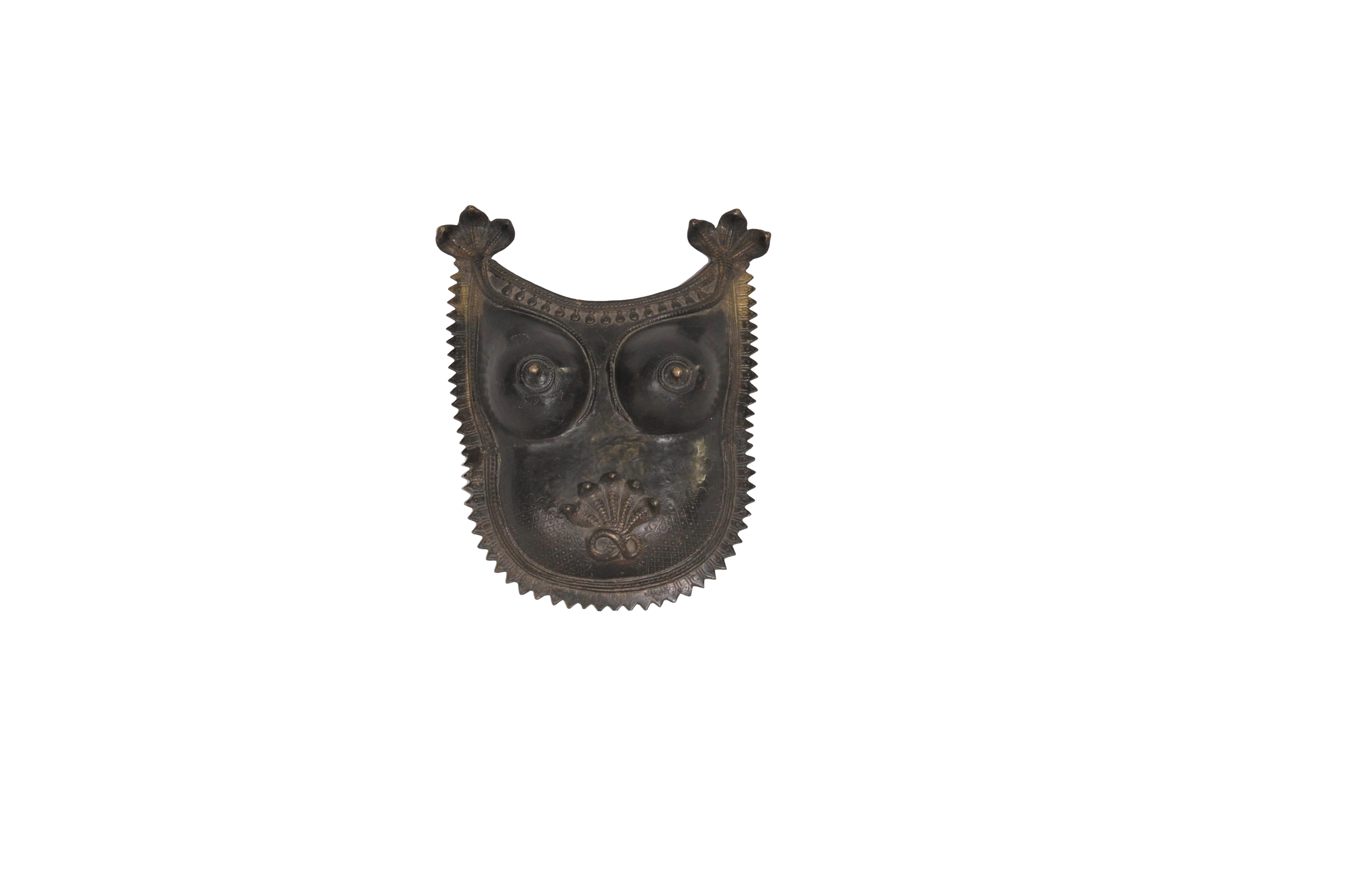 South Indian Ritual Bronze Chest Ornament