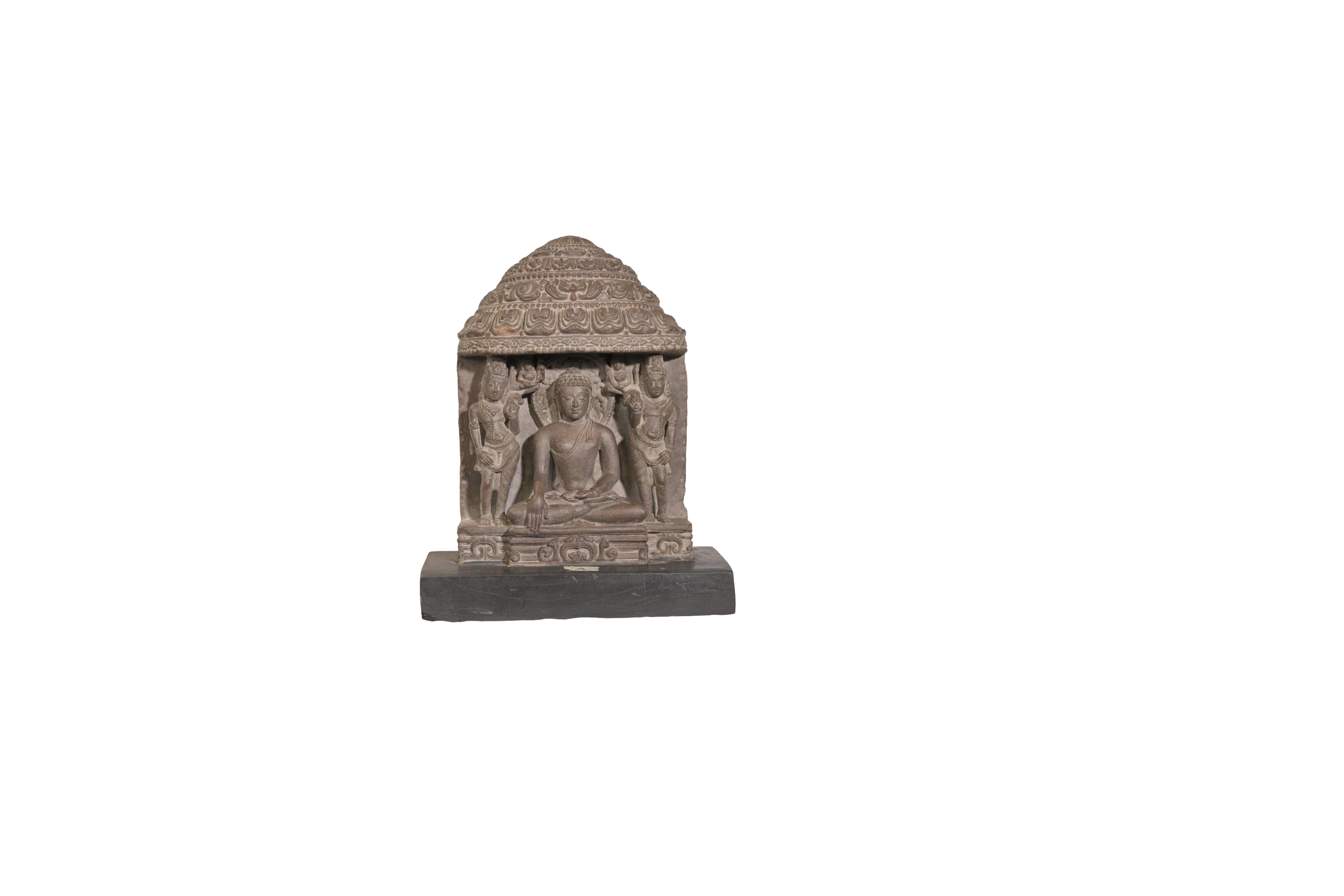 Stone Temple Buddha Sculpture