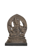 Antique Bronze Bodhisattva Sculpture