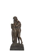Classical Romantic Bronze Couple Statue