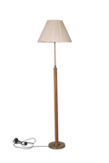 Luxury Colonial Wood Floor Lamp