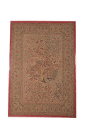 Floral Bird Textile Panel