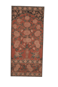 Floral Elephant Textile Art