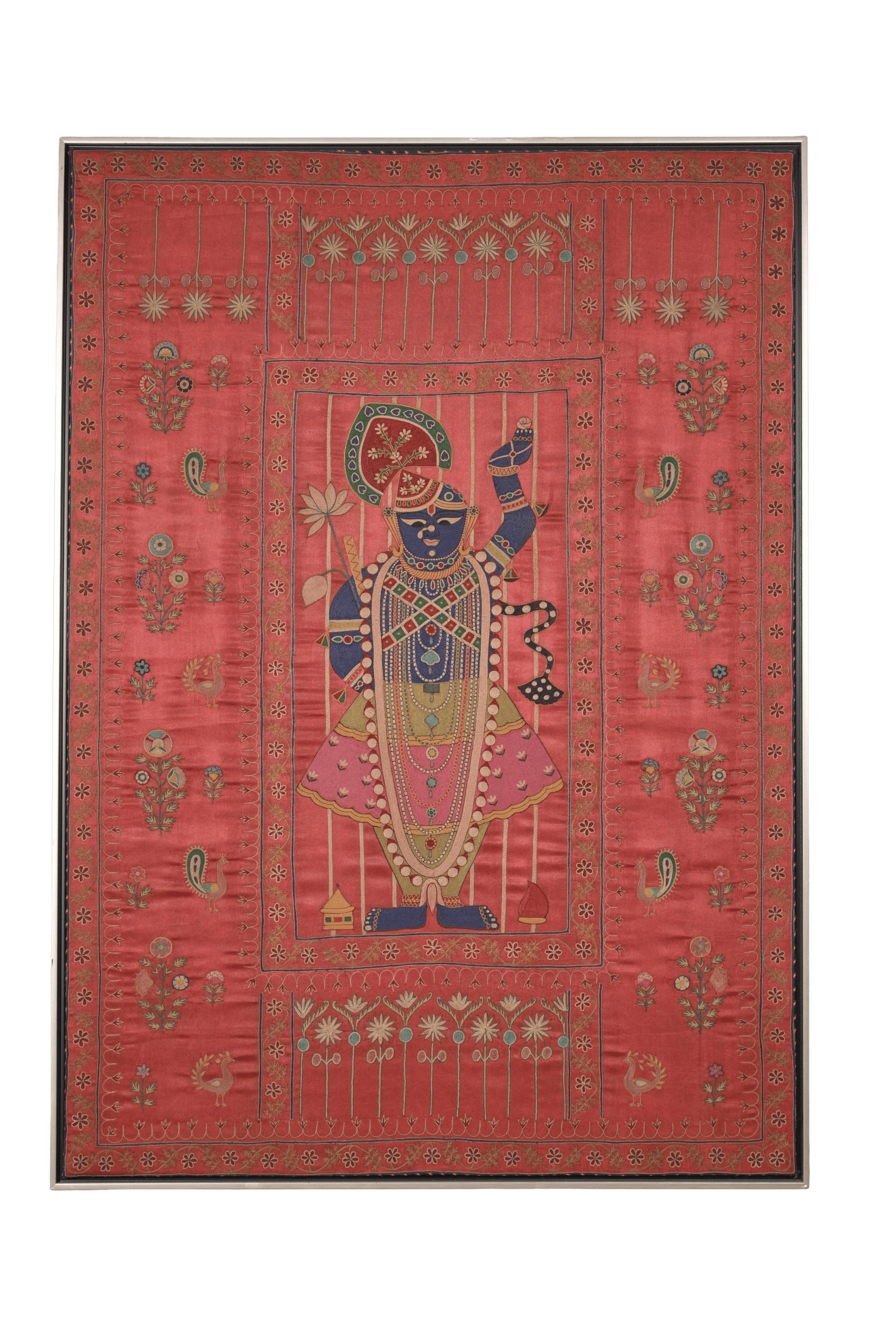 Shrinathji Pichwai Textile Art