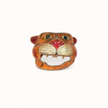 Vintage Folk Art Tiger Mask