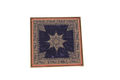 Indigo Zardozi Textile Wall Panel