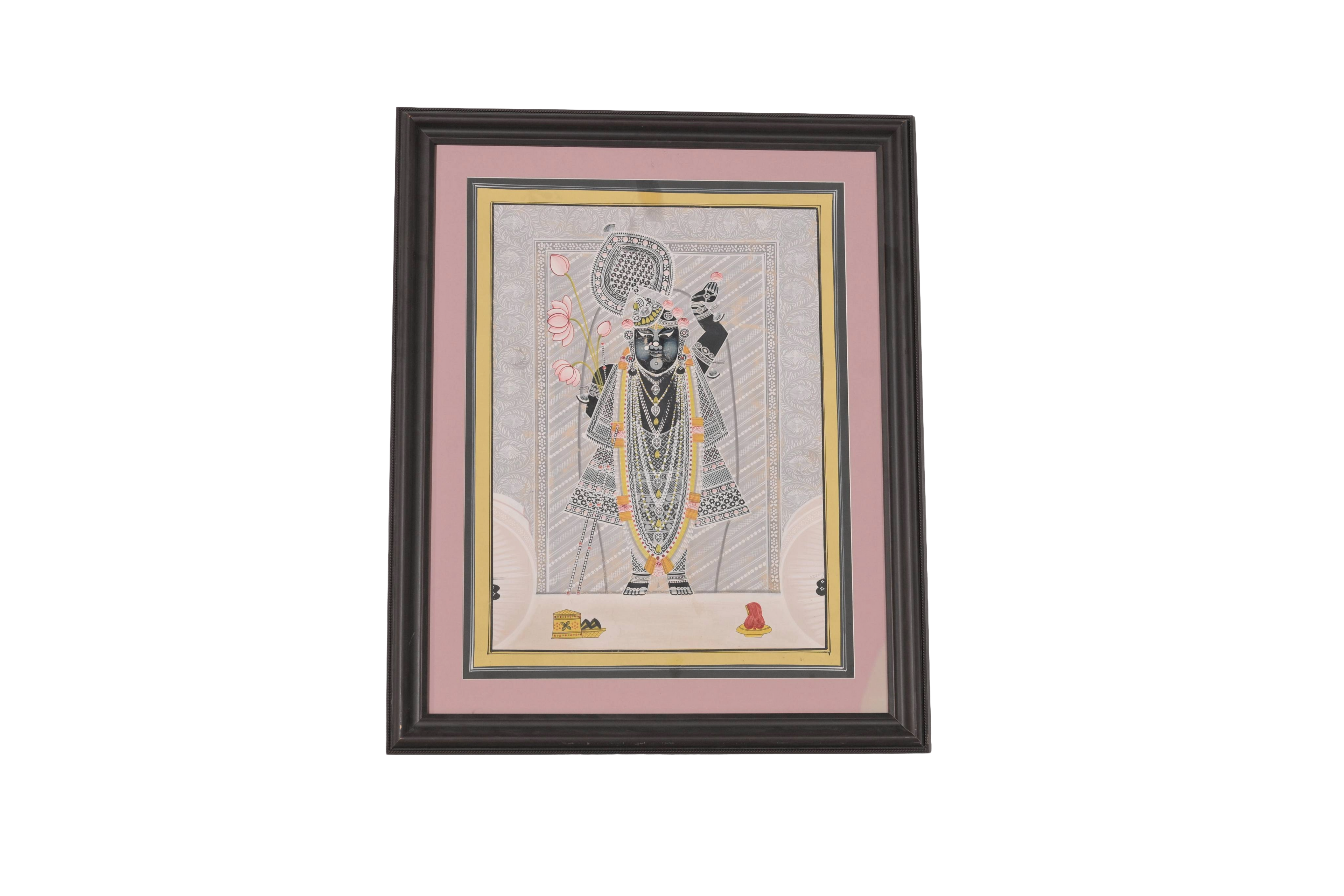 Shrinathji Pichwai Devotional Painting