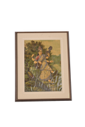 Goddess Saraswati Miniature Wall Art