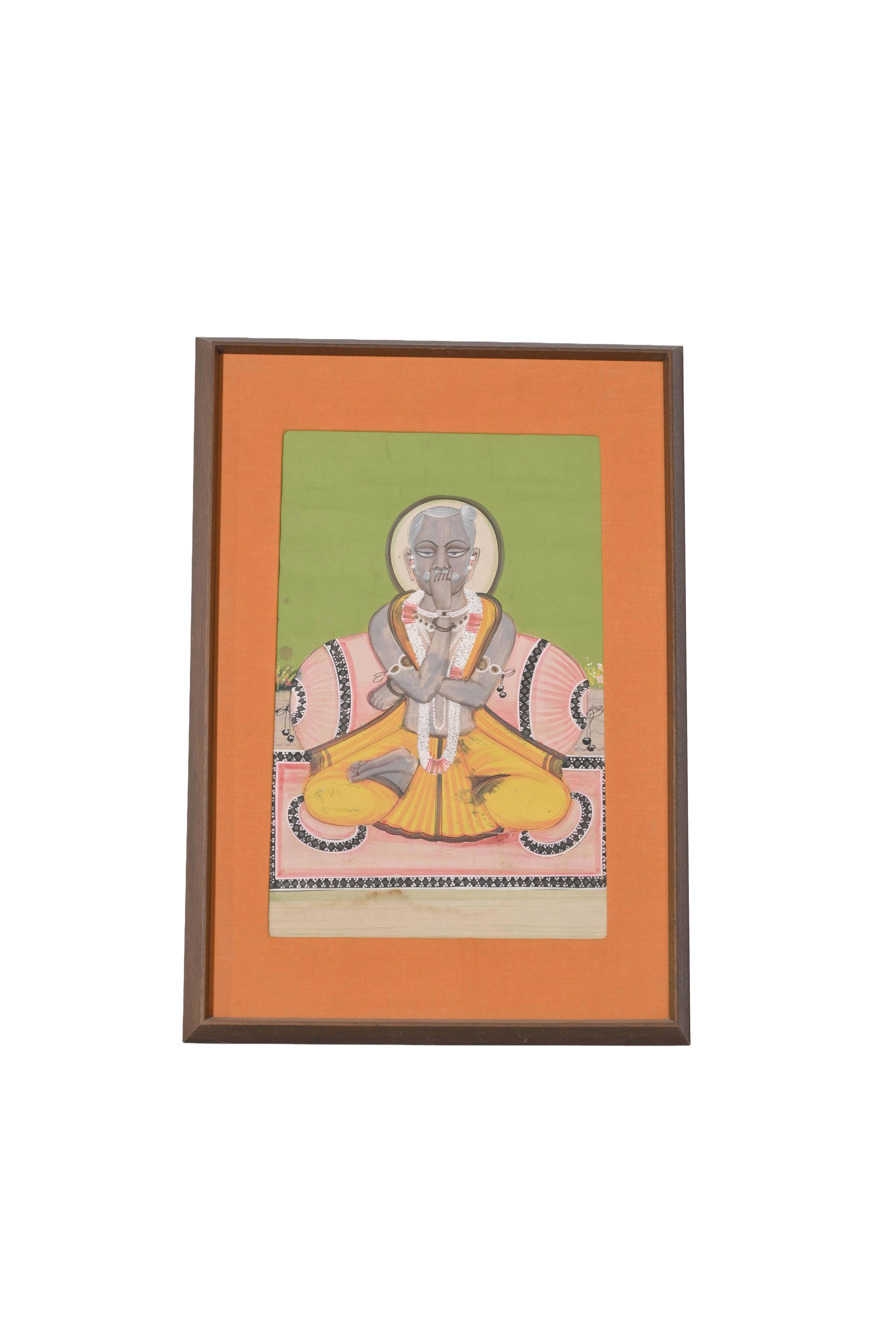 Seated Sage Devotional Painting