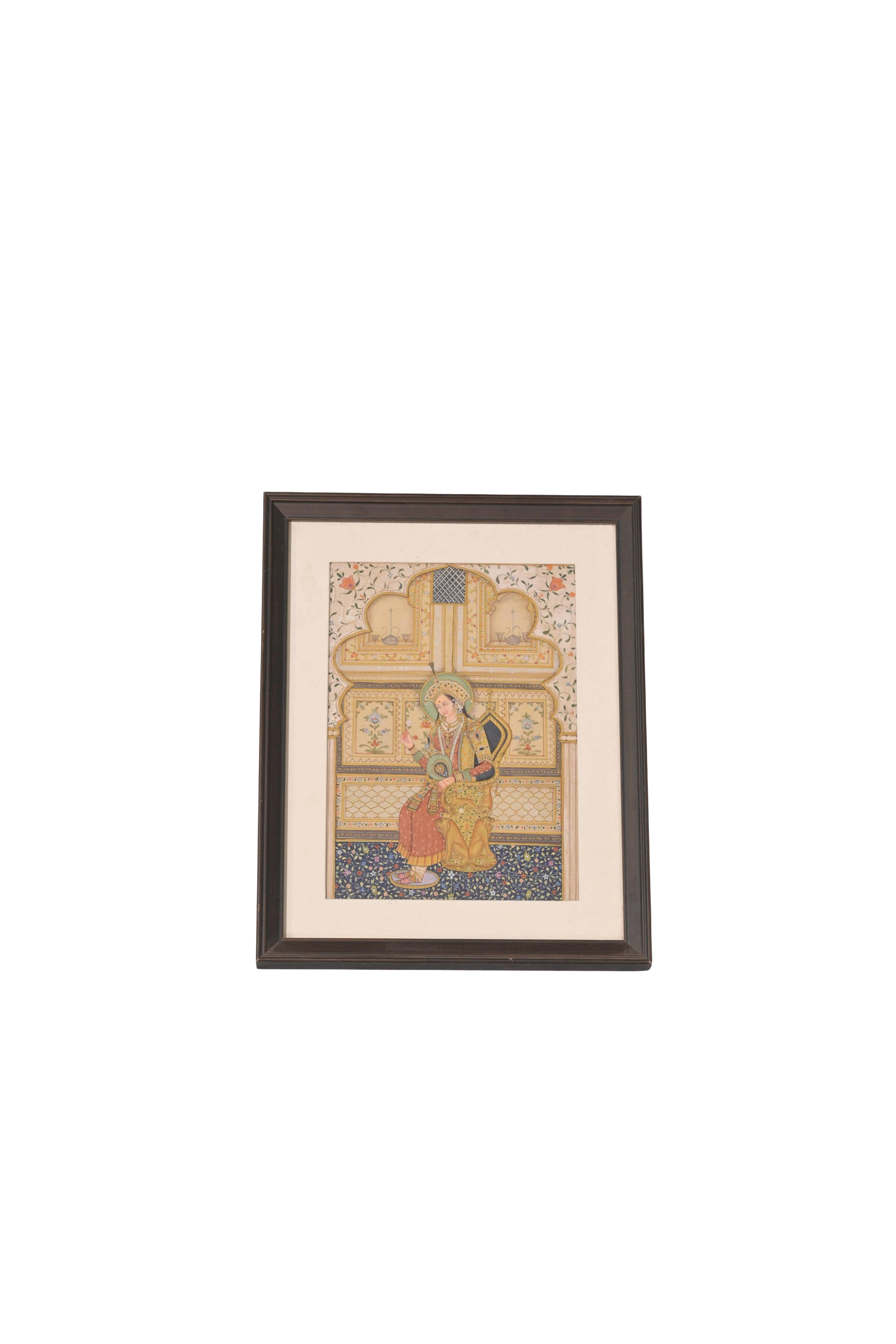 Mughal Princess Court Painting