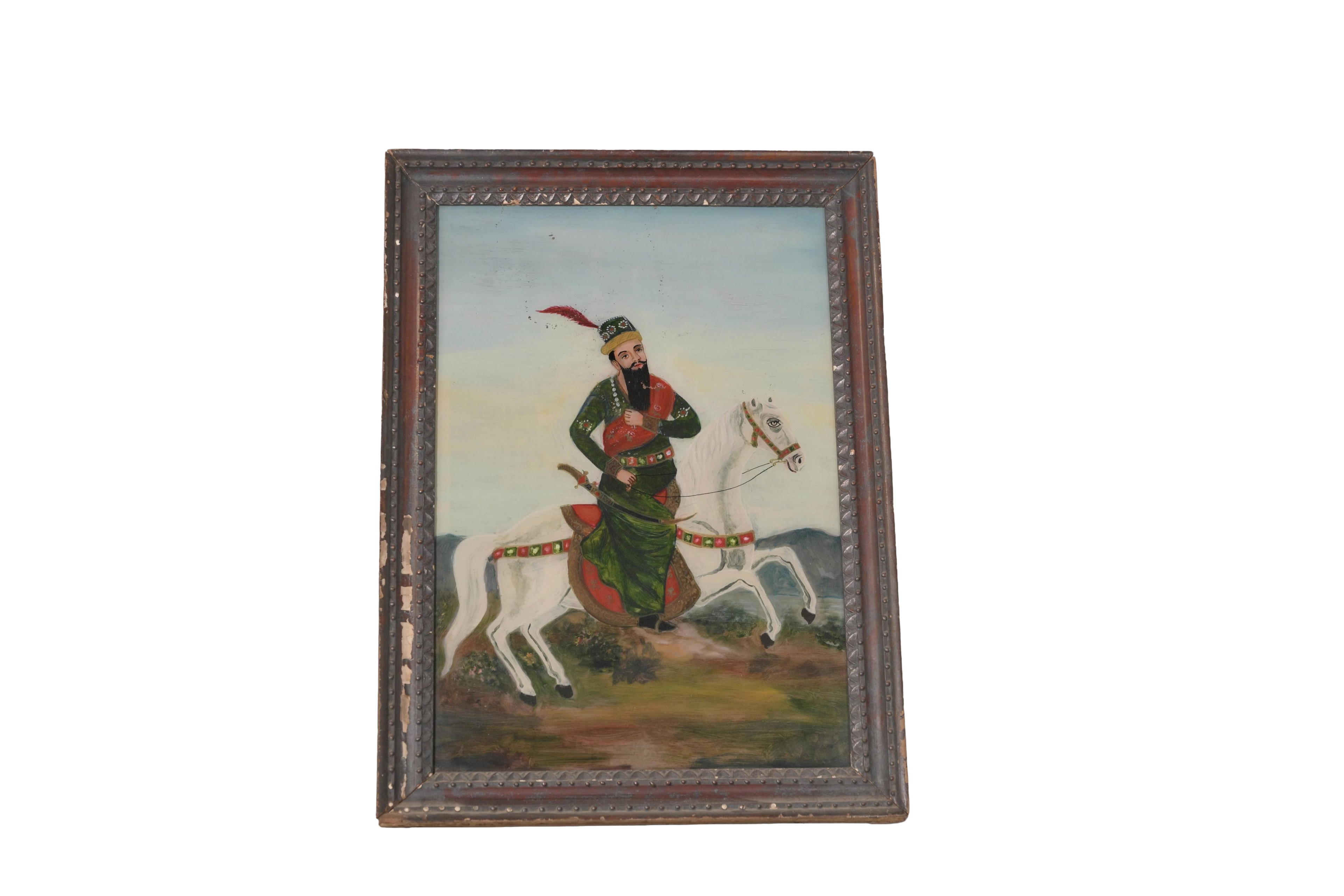 Royal Horseman Portrait Painting