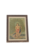 Kartikeya Peacock Devotional Painting