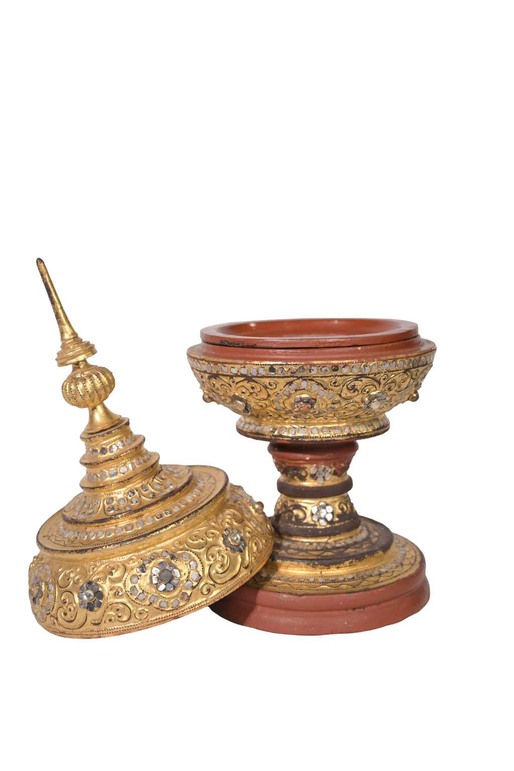 Classic Gilded Offering Bowl