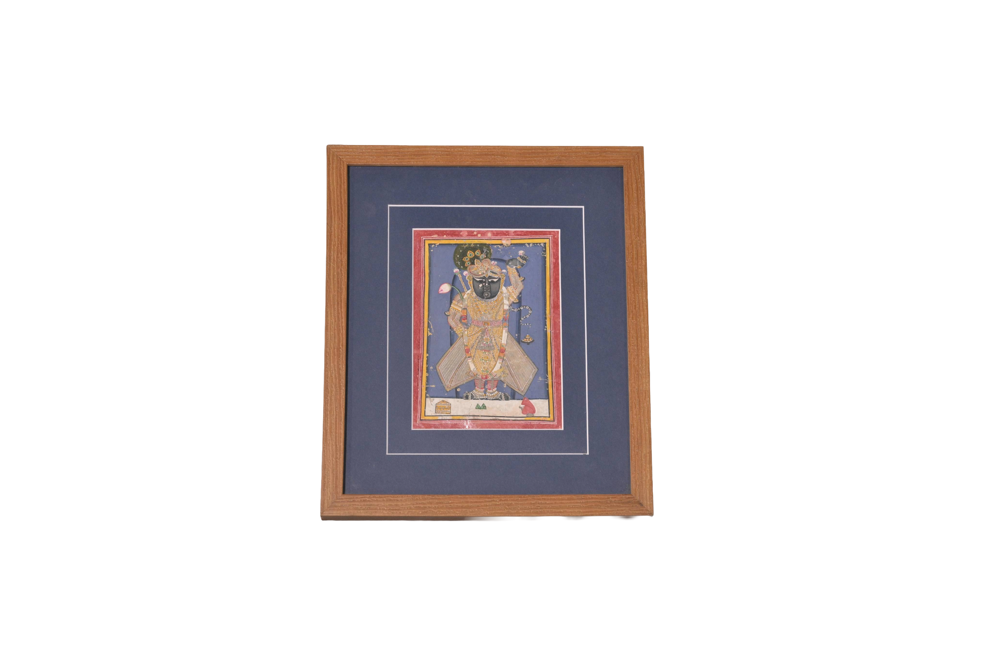 Shrinathji Temple Miniature Painting