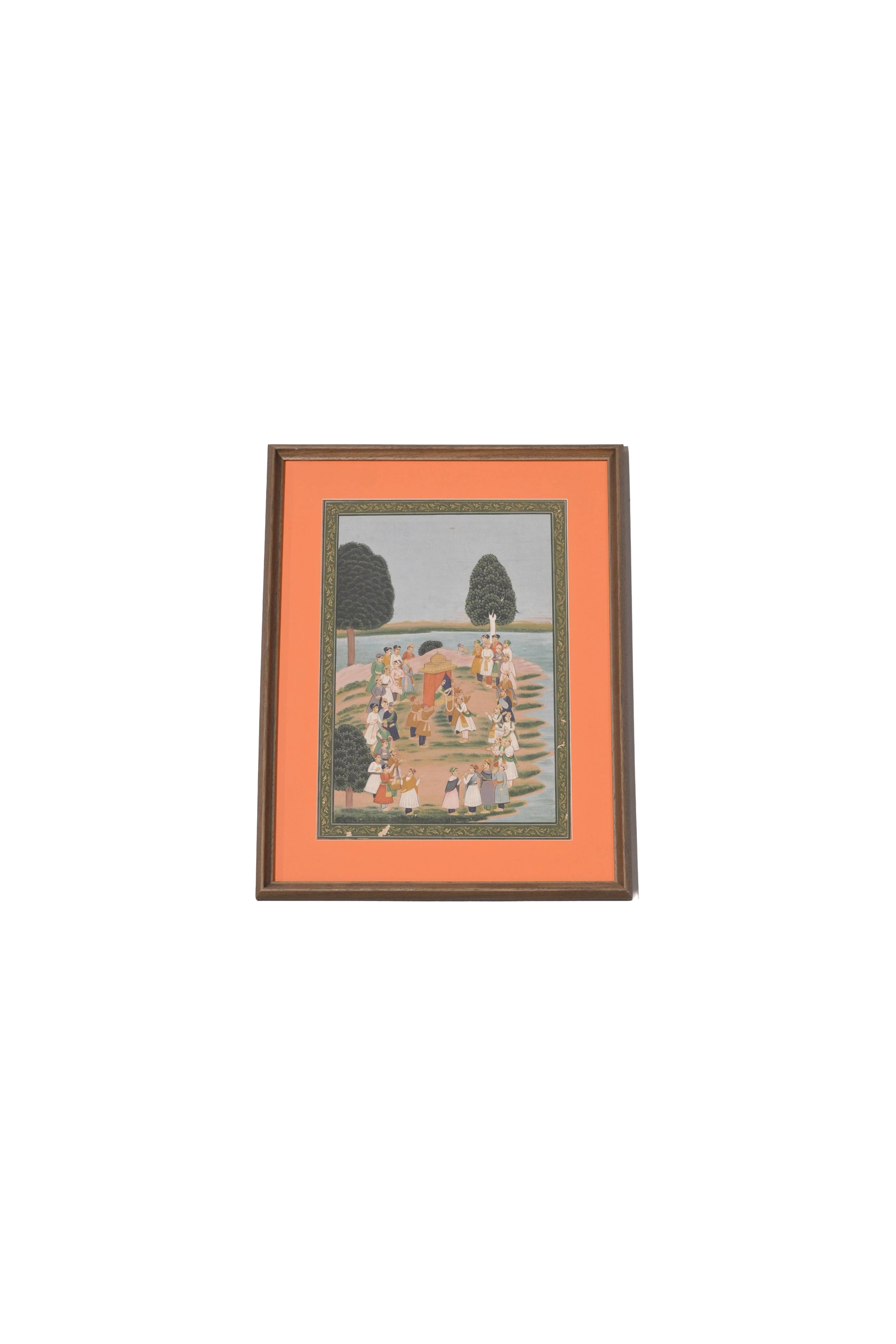 Sacred Congregation Miniature Painting