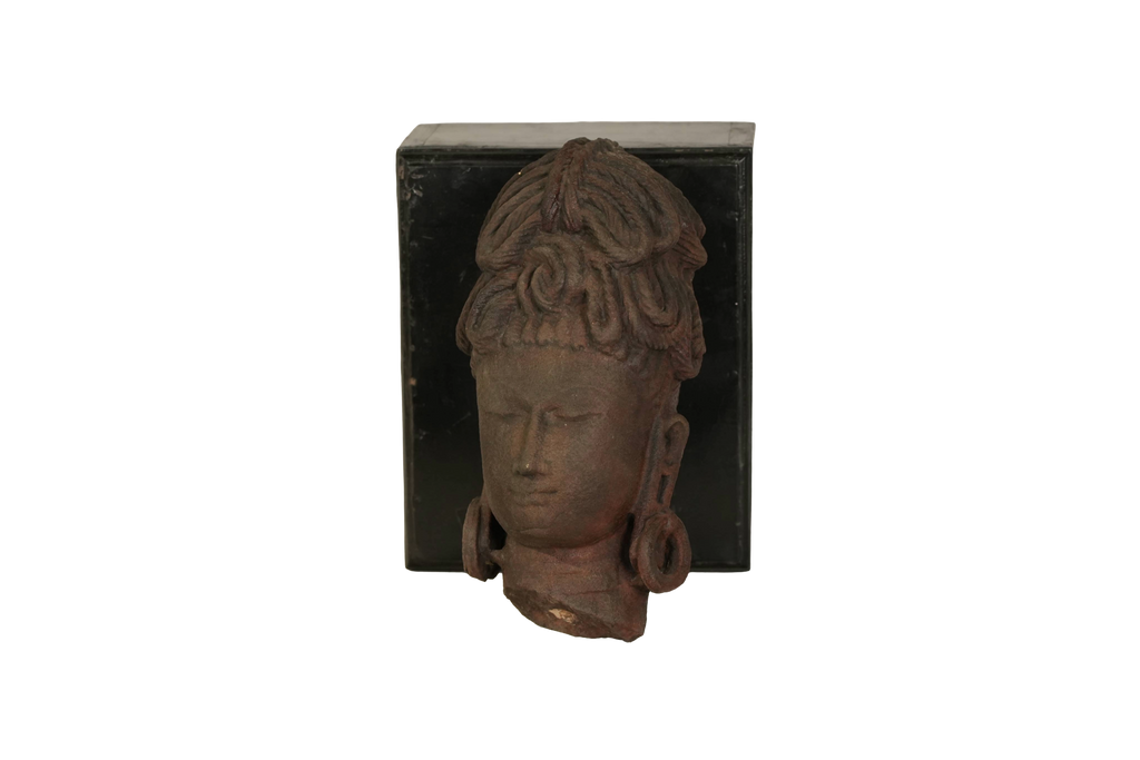 Buddha Head Terracotta Artifact