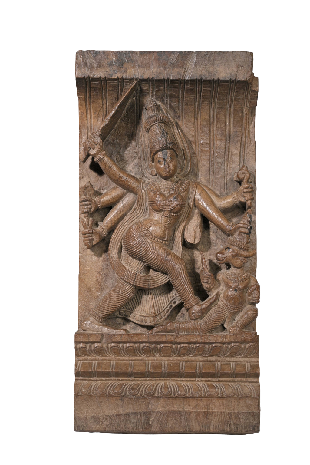 Durga Mahishasura Temple Panel