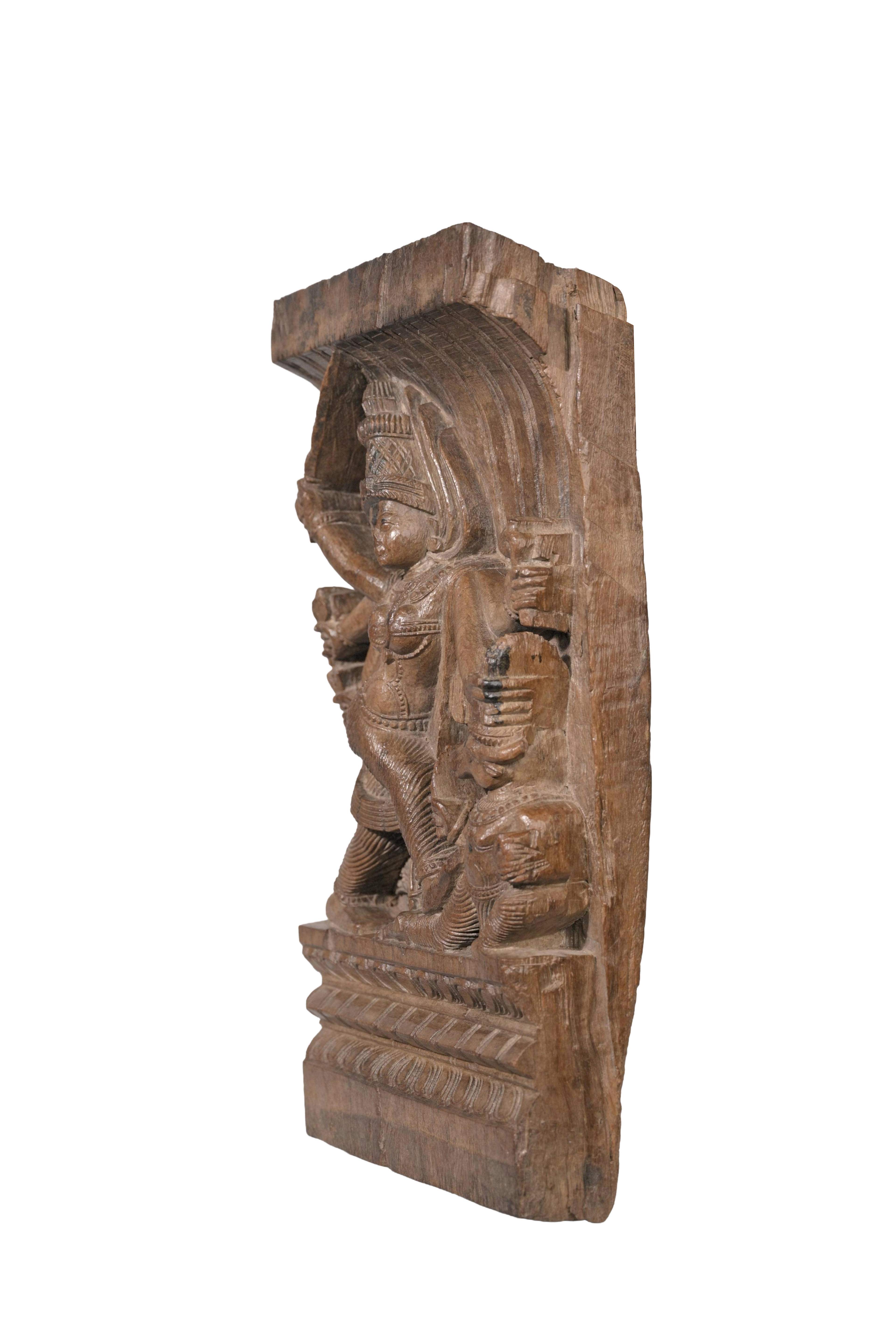 Durga Mahishasura Temple Panel