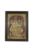 Ardhanarishvara Tanjore Sacred Artwork