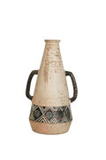Tribal Ceramic Heritage Floor Vase