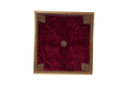 Royal Velvet Embroidered Textile Art
