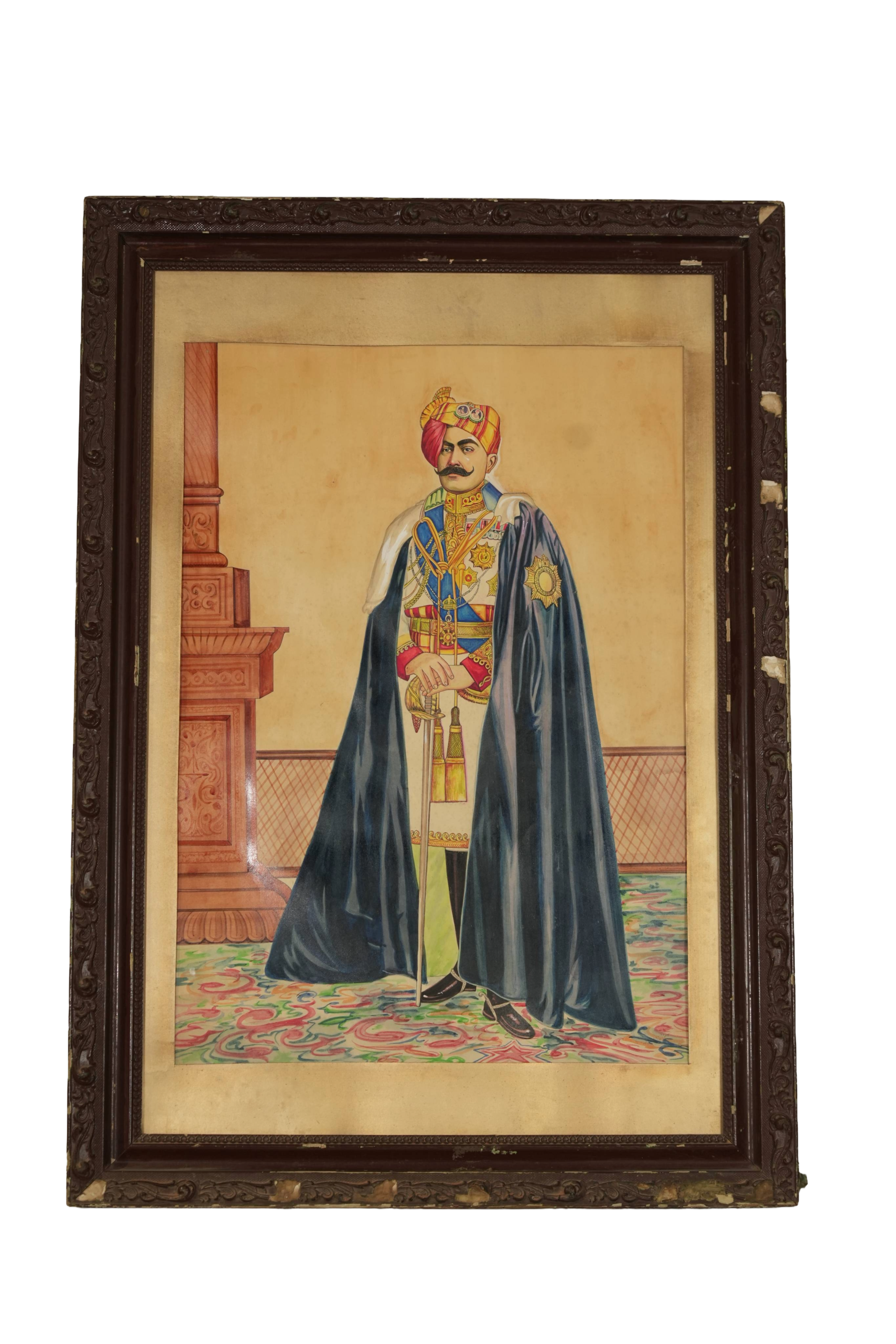 Maharaja Ganga Singh Royal Portrait