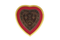 Heart Framed Embroidered Textile Art