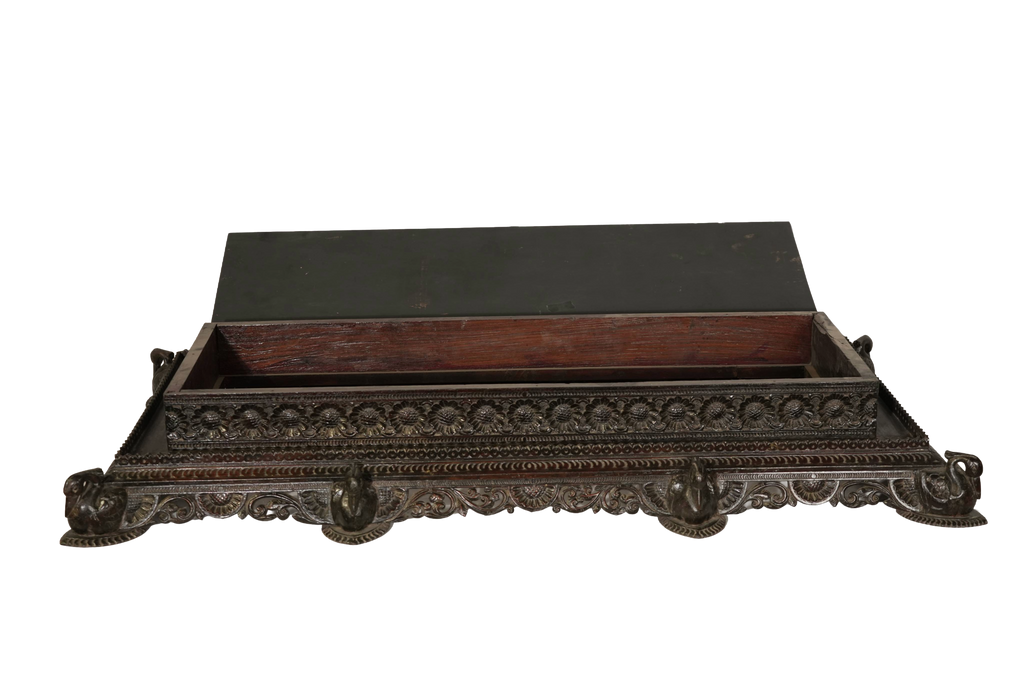 Heritage Temple Altar Pedestal with Storage Compartment
