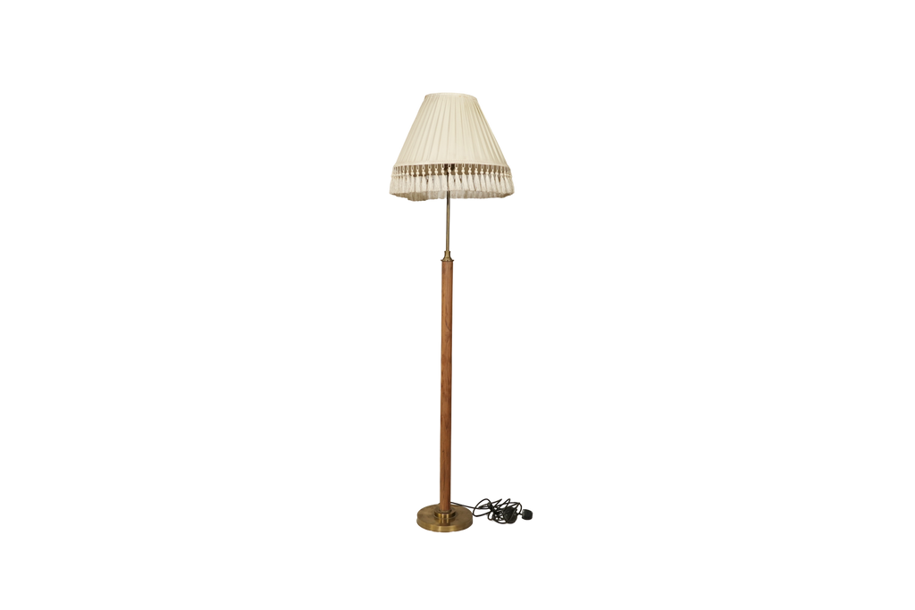Colonial wooden Floor Lamp
