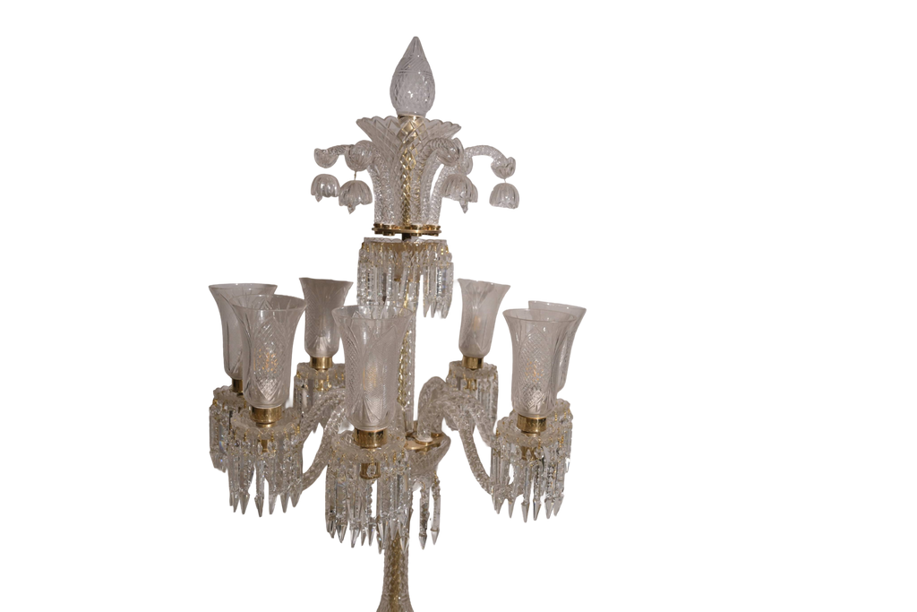 Crystal Heritage Candelabra Floor Lamp