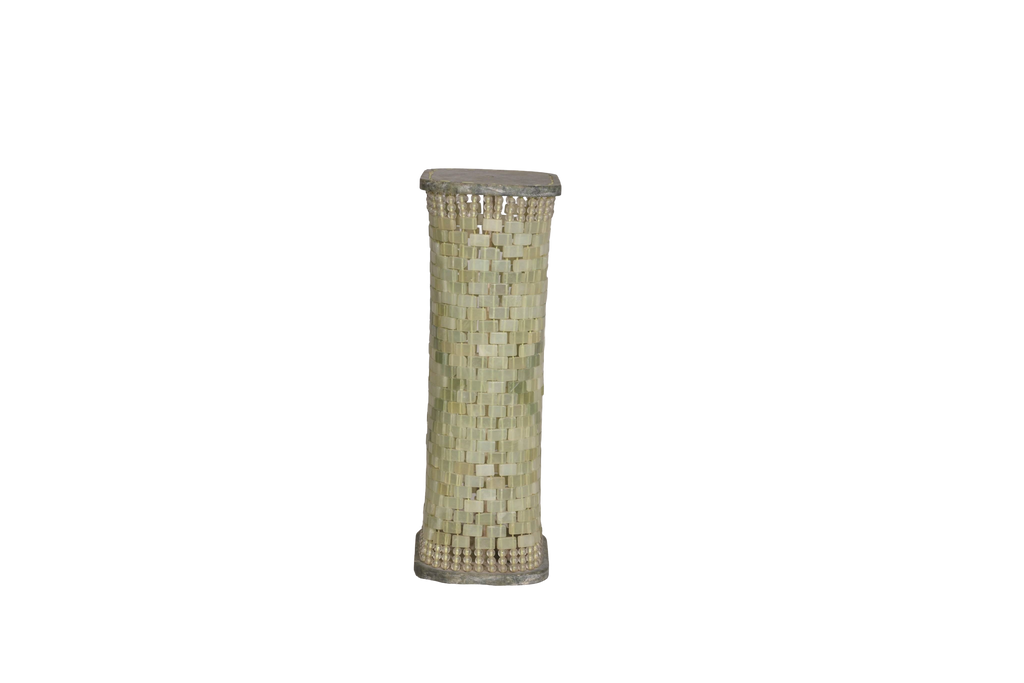 Mother of Pearl Mosaic Vase