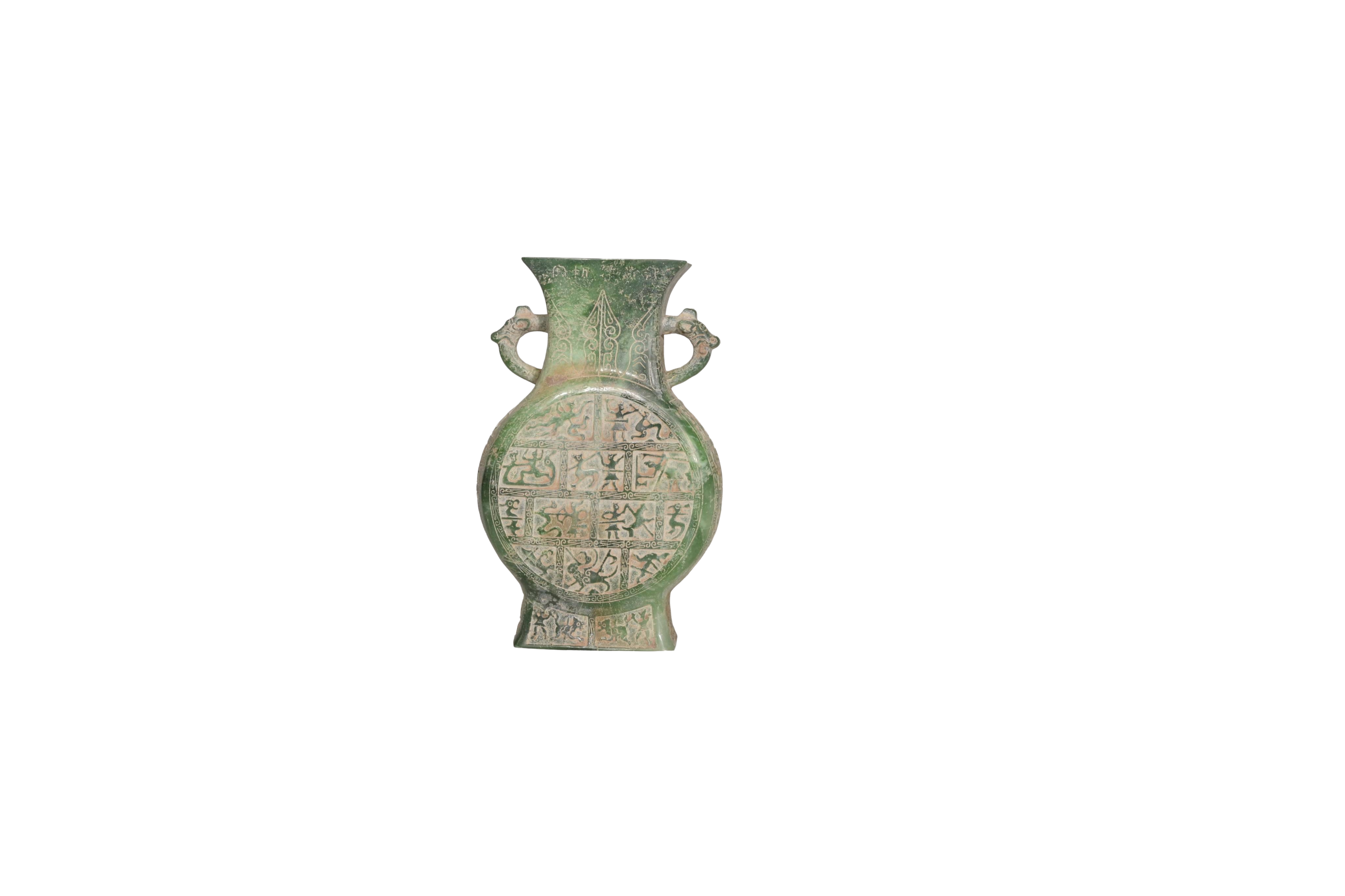 Celadon Jade Dynasty Decorative Vase