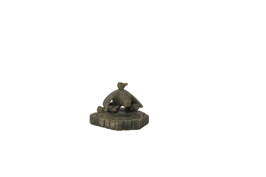 Oriental Turtle Family Jade Sculpture