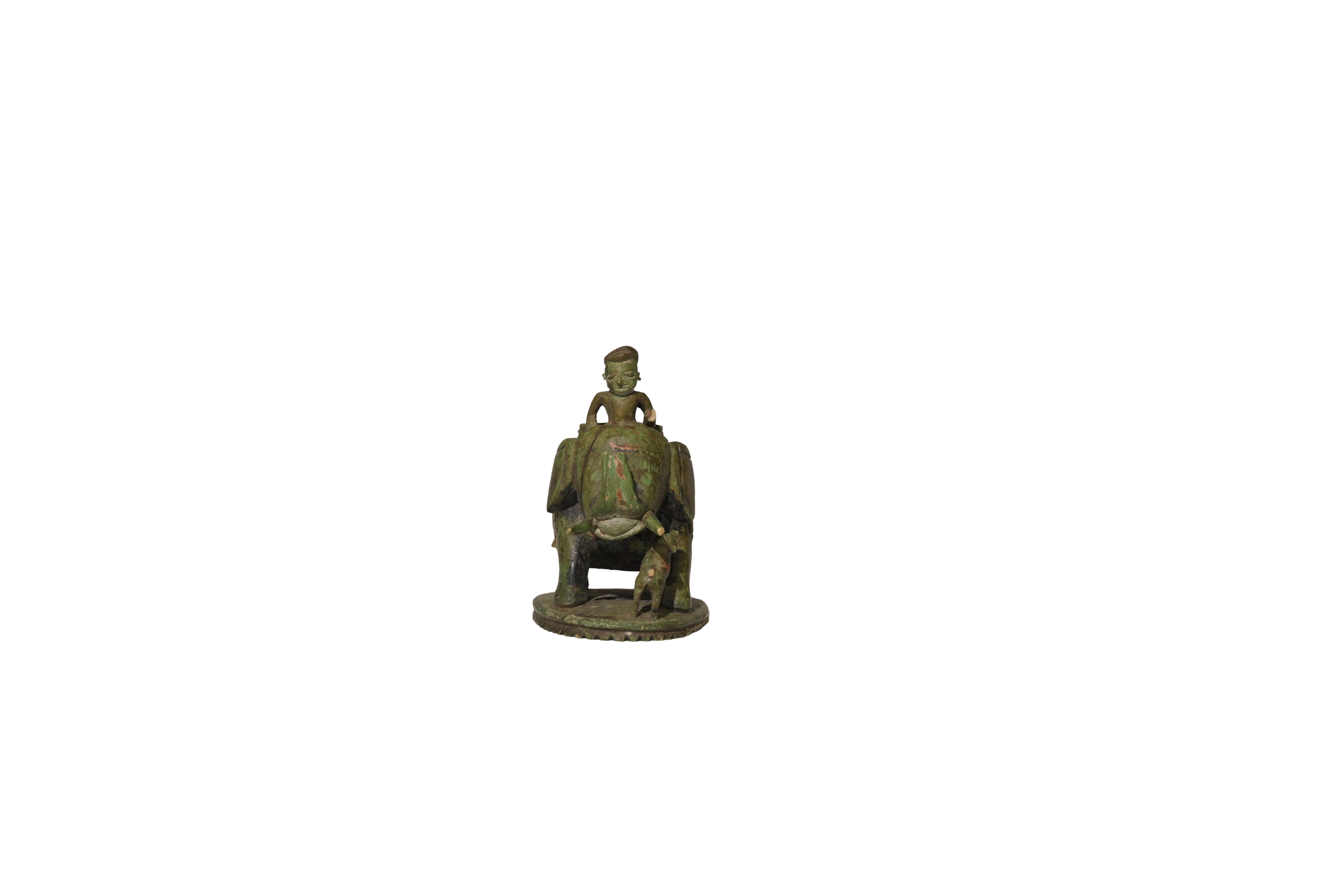 Royal Elephant Rider Heritage Figurine