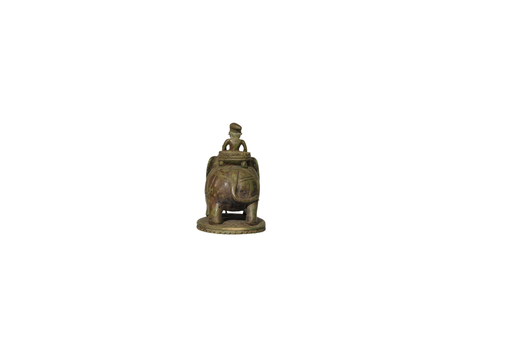 Royal Elephant Rider Heritage Figurine