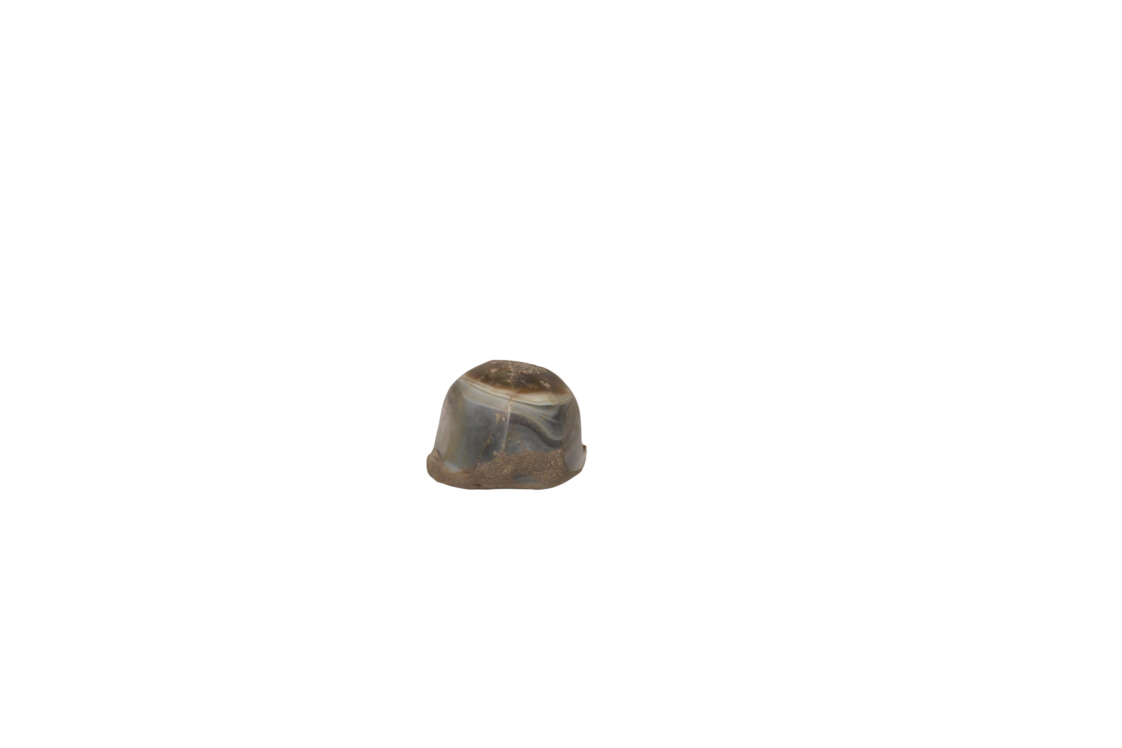 Natural Agate Decorative Stone Vessel