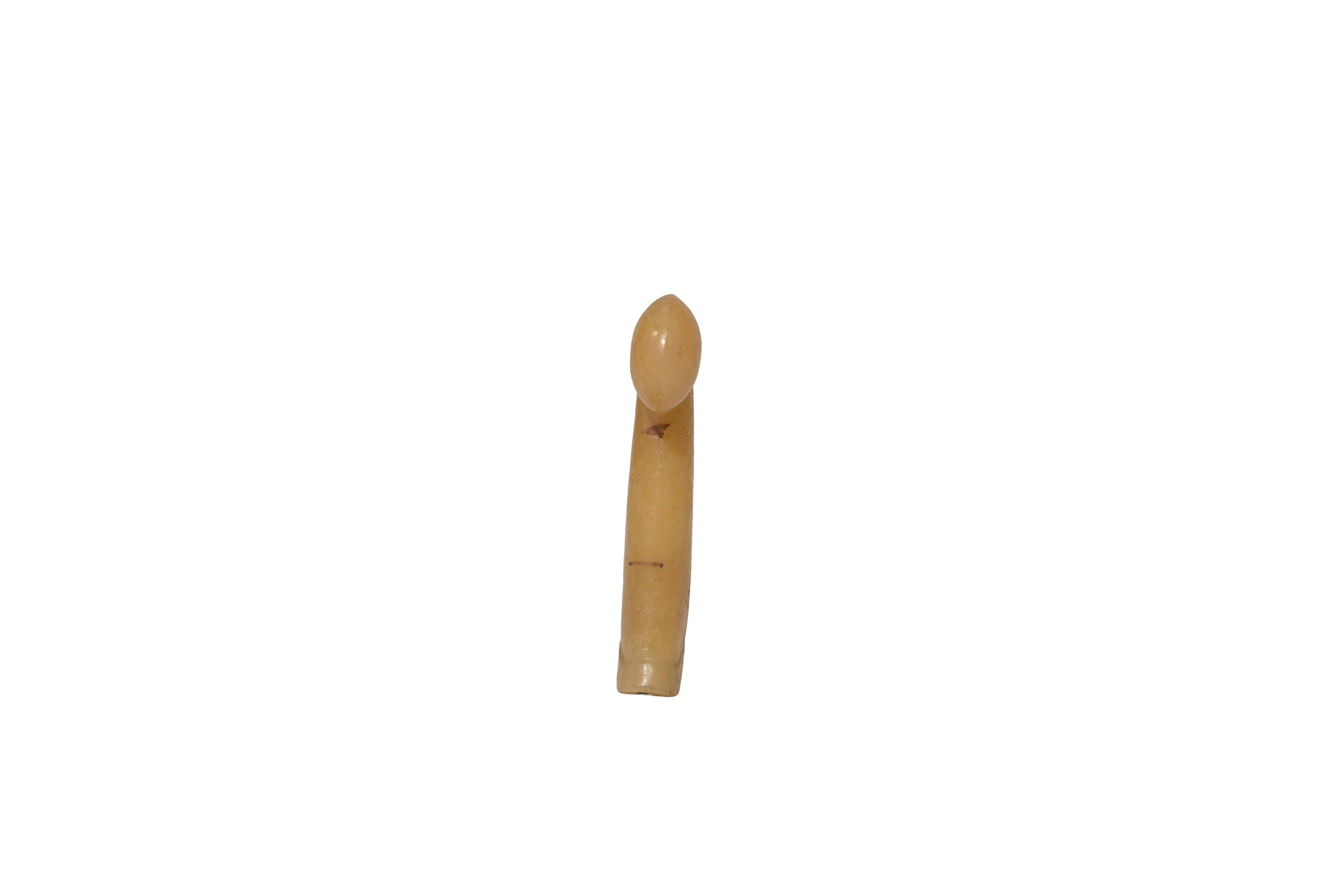 Rare Curved Stone Ritual Artifact